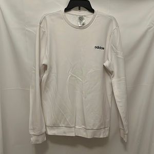 Men's Adidas White Sweatshirt L